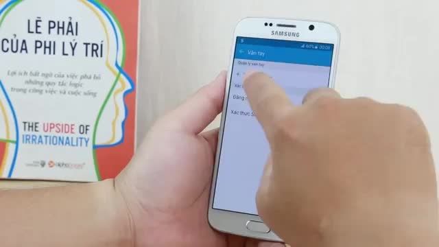 سنسور اثر انگشت Galaxy S6