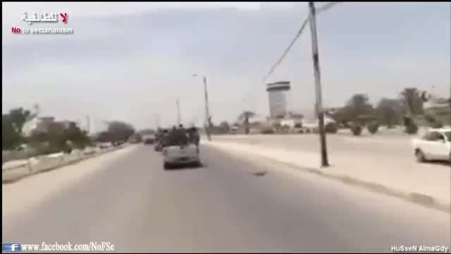 ورود نیروهای مردمی به خالدیه در الانبار بعد فرار داعش