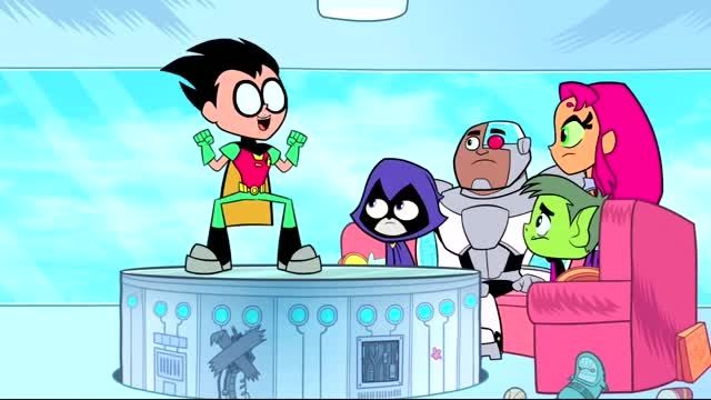 Robin Meets Nightwing In The Future - Teen Titans GO!