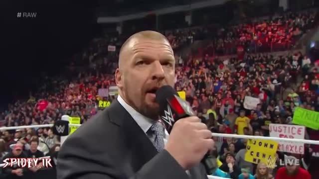 استینگ به رجزخوانی Triple H پاسخ داد!