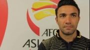 مصاحبه با جواد نکونام قبل از بازی با بحرین