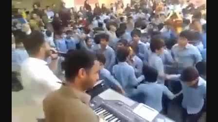 روز معلم در یکی از مدارس بوشهر