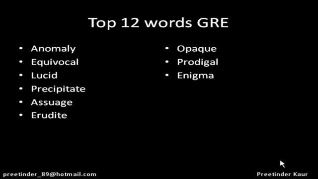 52 لغت برتر (GRE/SAT/CAT)