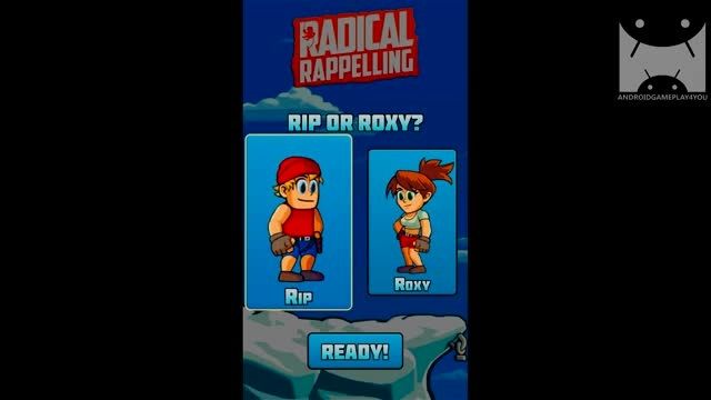 گیم پلی بازی اندرویدی Radical Rappelling