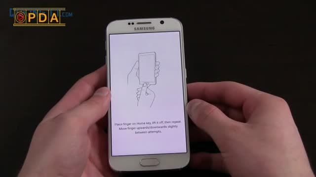 بررسی حسگر اثر انگشت در Galaxy S6
