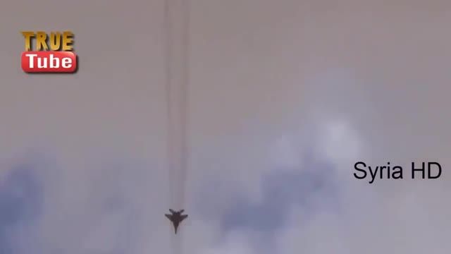 جنگنده میگ 29 سوری و بمباران لانه تروریست ها در قلمون