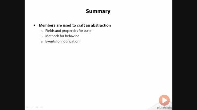 C#F_4.Methods,Events,Properties_7.Summary