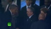 اوباما و کاسترو دست میدهند !