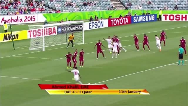 AFC زیبا ترین گل های جام ملت های آسیا