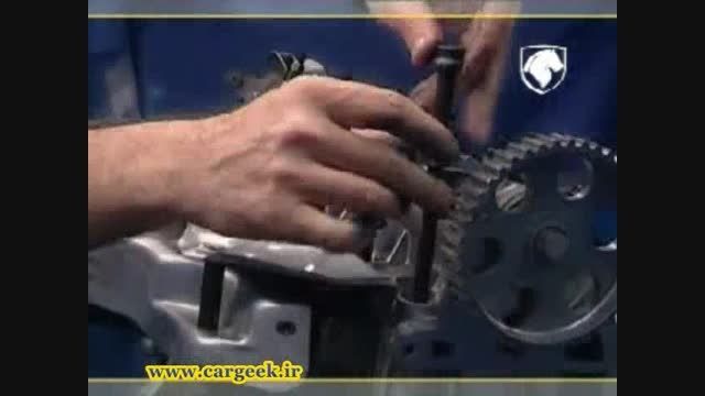فیلم آموزشی مونتاژ موتور XU7 (پارس -  405 - سمند) - 2