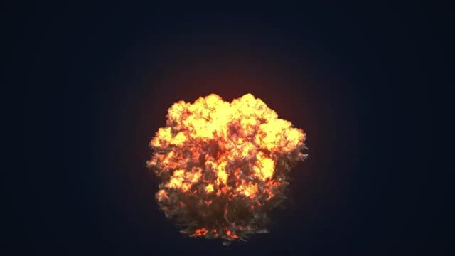 انفجار طبیعی توسط FumeFX