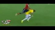 لگدی که نیمار را از جام جهانی حذف کرد