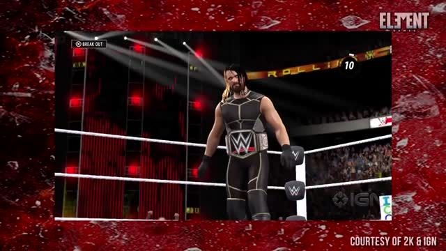 10 تغییر جدید در بازی WWE2K16