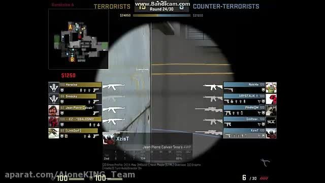 لحظات حرفه ای 5# CSGO