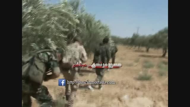 عملیات ارتش سوریه و حزب الله ضد داعش در تدمر