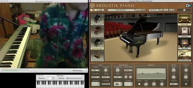 پیانو آکوستیک قدرتمند Native Instruments Akousti piano