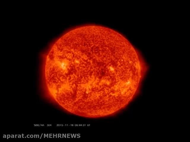 انفجار پلاسمای خورشیدی به دلیل چرخه نادر مغناطیسی