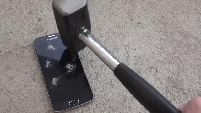 Samsung Galaxy S6 _Hammer Drop Test