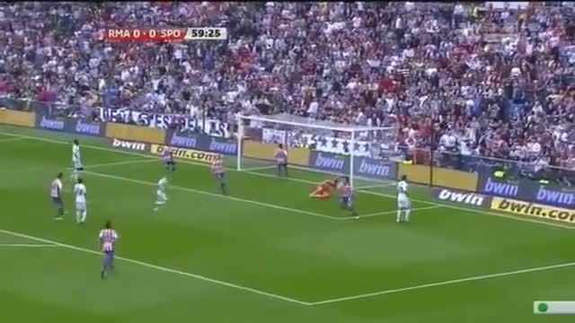 خلاصه بازی : رئال مادرید 0 - 1 گیخون (2011)