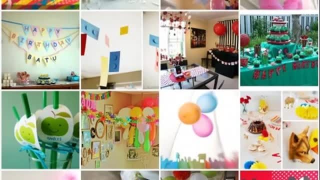 ایده های جالب تزیین اتاق برای تولد