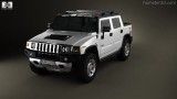 Hummer H2 SUT 2011 by 3D model store Humster3D_com