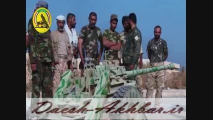 فیلم تصرف انبار تسلیحاتی داعش در بیجی