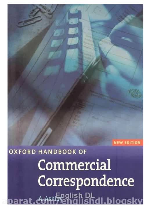دانلود کتاب Oxford Handbook of Commercial Correspondenc
