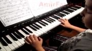 پیانو توسط امیرفرشاد 9 ساله از تهران / For Alice