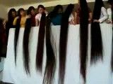 مسابقه بلند ترین موی زن در چین
