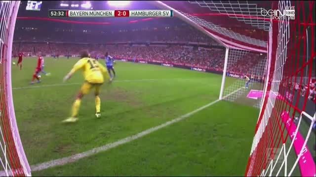 گل های بازی : بایرن مونیخ 5 - 0 هامبورگ (بوندسلیگا)
