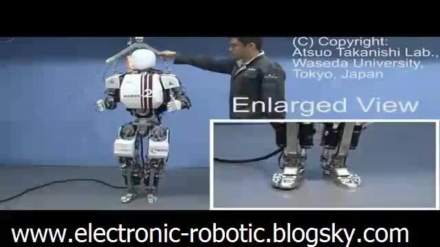 تست اولیه ربات انسان نمای ژاپنی