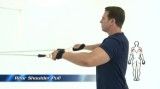 آموزش بدنسازی با کش - عضلات پشت و شانه