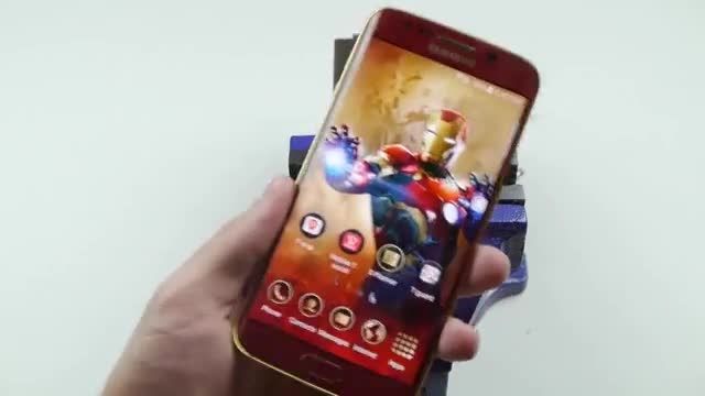 تست Iron Man Galaxy S6 Edge