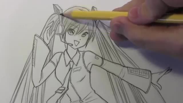 (How  to  Draw  Hatsune  Miku (Pt. 2 Shading
