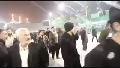 حمله چند اوباش به عزاداران امام حسین در بین الحرمین!