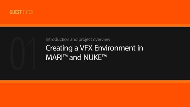 Creating a VFX Environment in MARI and NUKE