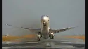 هواپیمای اختصاصی آقای ظریف بعد از توافق