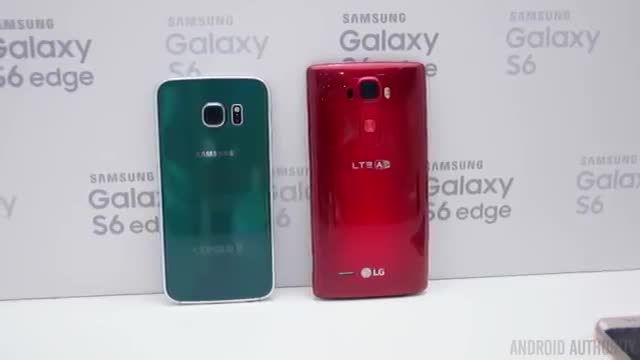 Samsung Galaxy S6 Edge VS. LG G Flex 2