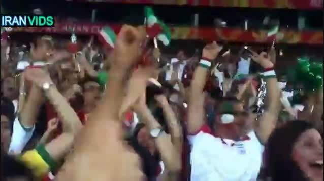 لحظه گل ایران مقابل امارات