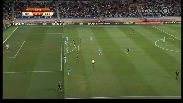 آلمان3-2اروگوئه(رده بندی جام جهانی2010)