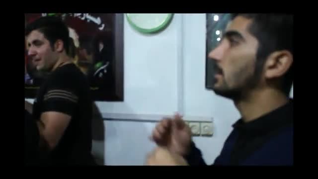 ویدیویی کوتاه از دسته روی به حسینیه امام حسن مجتبی
