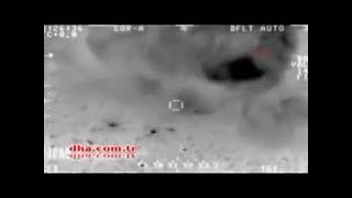 لحظه هلاکت چهل داعشی به دست نیروی هوایی