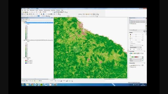 How to do change detection in ArcMap 10