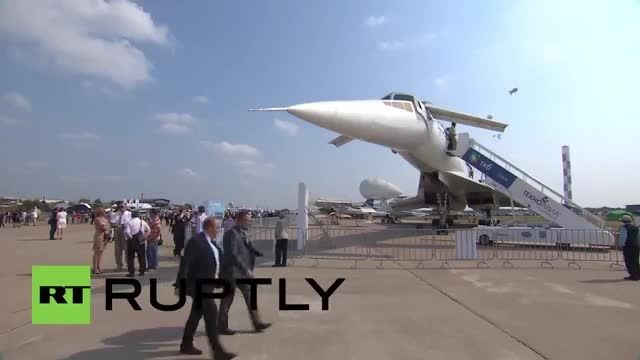 نمایش اولین هواپیمای مسافربری مافوق صوت توپولف