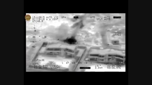 عملیات هوایی علیه مواضع داعش در عراق + فیلم