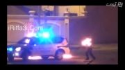 آتش گرفتن گارد ال خلیفه بحرین