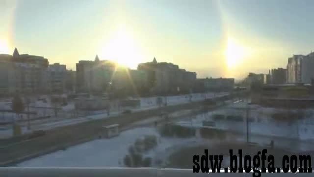 سه خورشید در مسکو