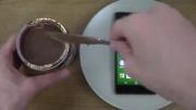 تست Sony Xperia Z3 با شکلات صبحانه