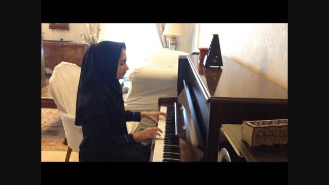 پیانیست جوان-هانیتا باقریان- رقص بهار(شهرداد روحانی)
