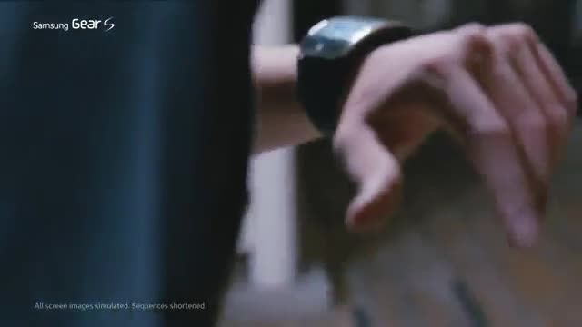 کلیپ تبلیغاتی Samsung Gear S